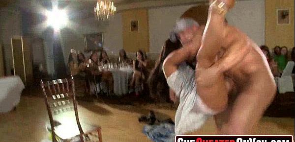  40 Milfs take loads in the face at secret sex party 20